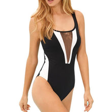 Load image into Gallery viewer, One-Piece Swimsuit Mesh Beachwear Swimwear