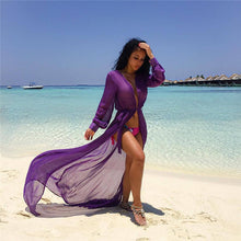 Load image into Gallery viewer, Beach Cover ups Tunic Pareos Swimwear