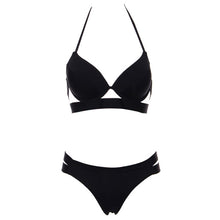 Load image into Gallery viewer, 2018 Women Black Bandage Swimsuit